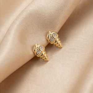 Broqueles Caracol Brillante